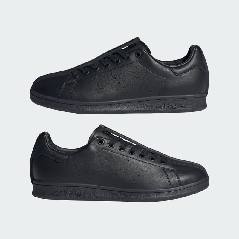 All black leather stan smiths online